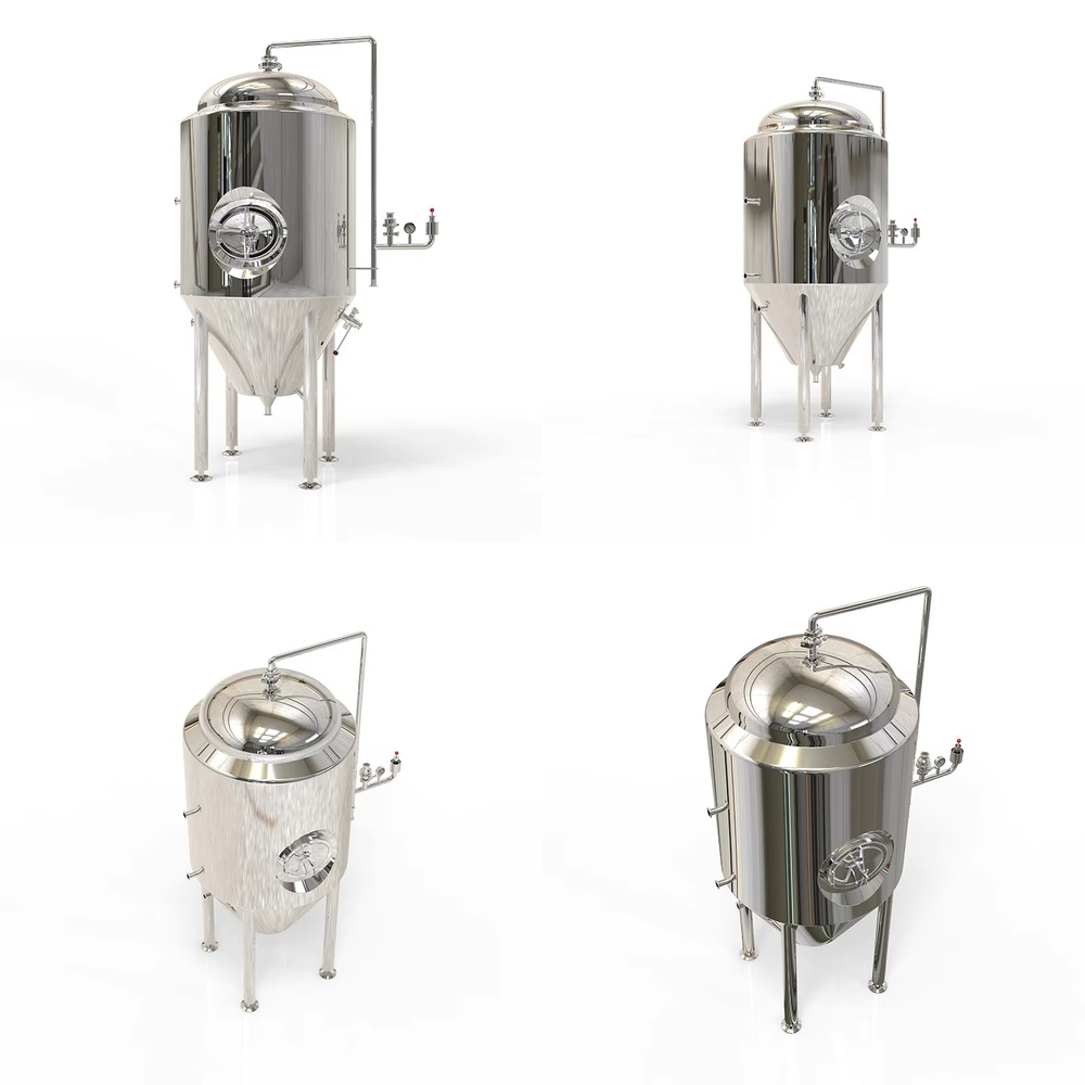 Craft Beer & Wine U- - 500L 스테인리스 스틸 304 원뿔형 발효조,