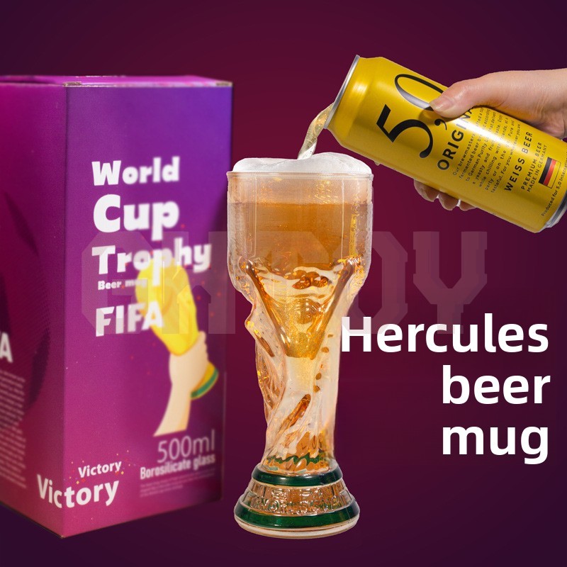 Wine Beer Glass - FIFA 2026 축구 트로피 맥주잔 독창적인