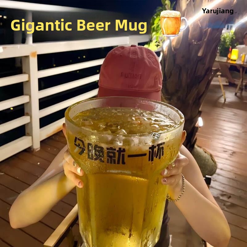 특대형 맥주잔 거대컵 초대형 음료잔 크리스탈 공예 음료 - Craft Beer & Wine U- 리뷰 및 가격