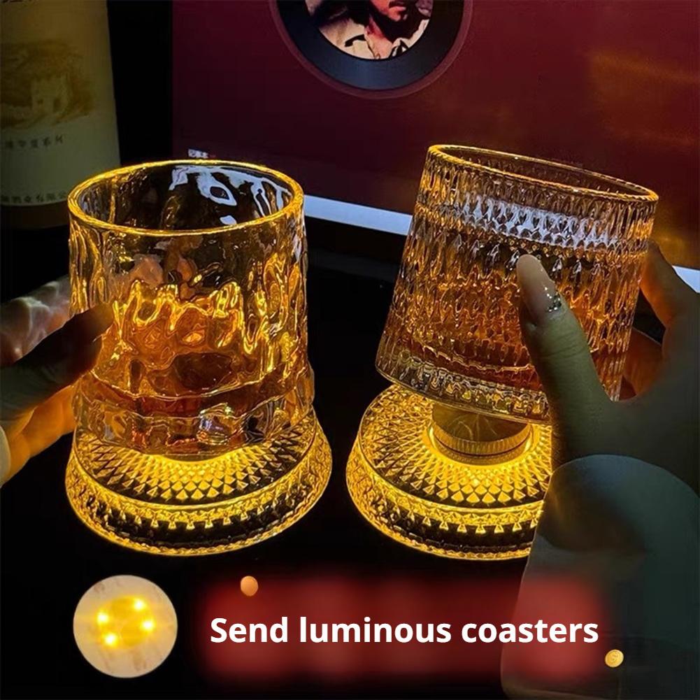 회전하는 위스키 잔, 독창적인 크리스탈 맥주잔, 스트레 - Wine Beer And Liquor 리뷰 및 가격