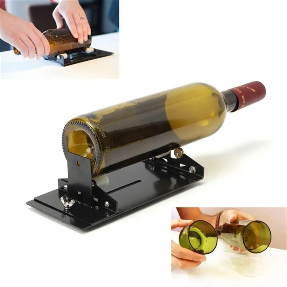 DIY 유리 병 커터 도구 광장 라운드 와인 맥주 유리 - Wine Beer Combination 리뷰 및 가격