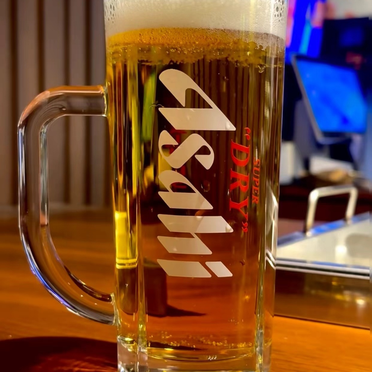 아사히 두꺼운 손잡이 맥주잔, 일본 레스토랑 프리미엄  - Craft Beer & Wine U- 리뷰 및 가격