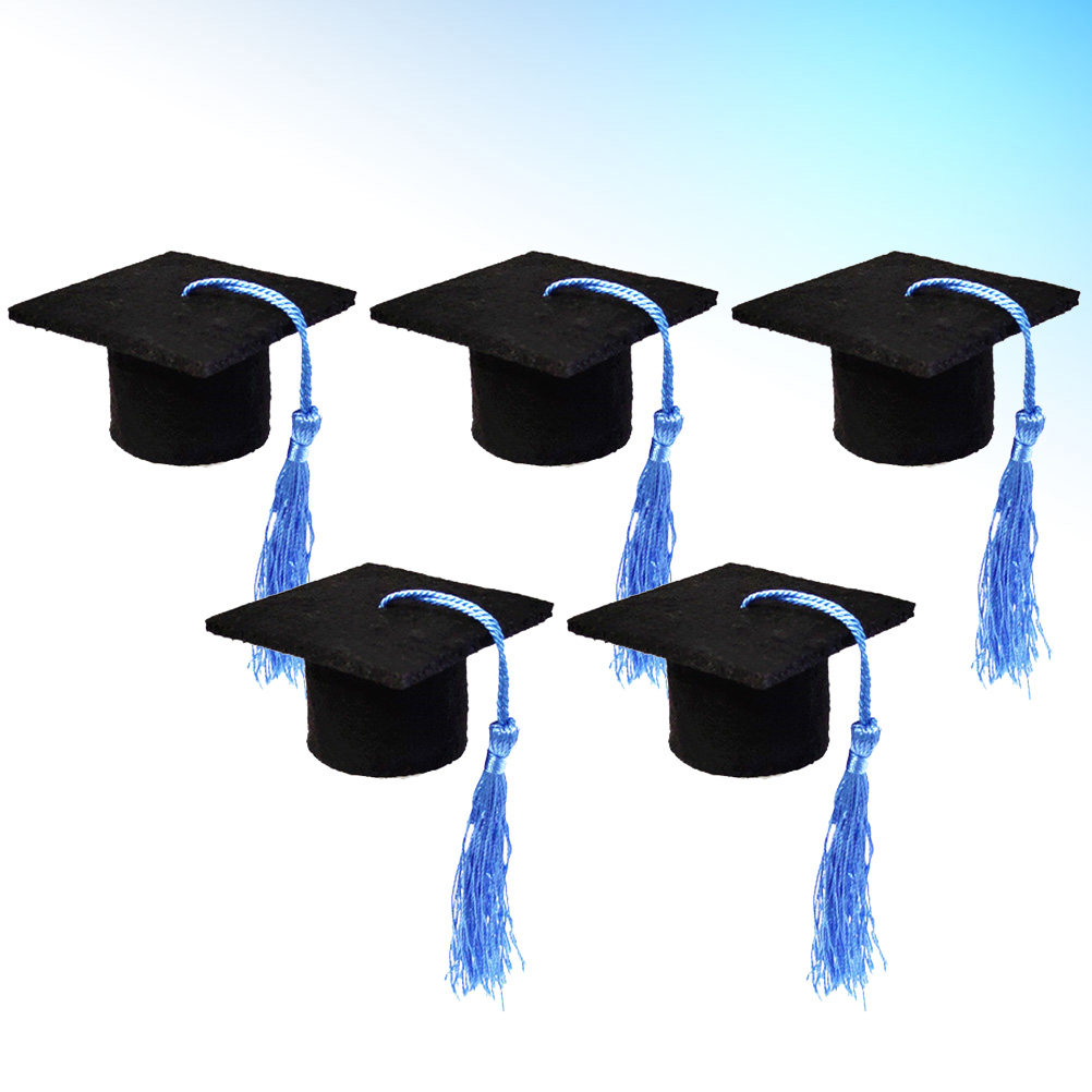 5개입 밝은 파란색 박사 학위 모양 와인 병 뚜껑 졸업 - Beer And Wine Festival 리뷰 및 가격
