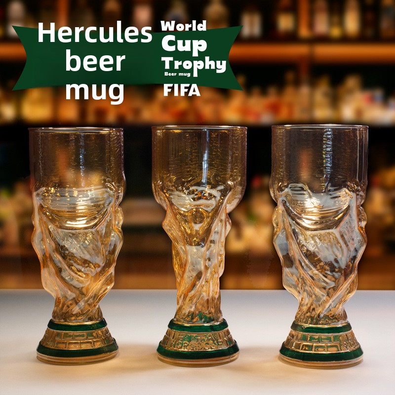 FIFA 2026 축구 트로피 맥주잔 독창적인 축구컵  - Wine Beer Glass 리뷰 및 가격