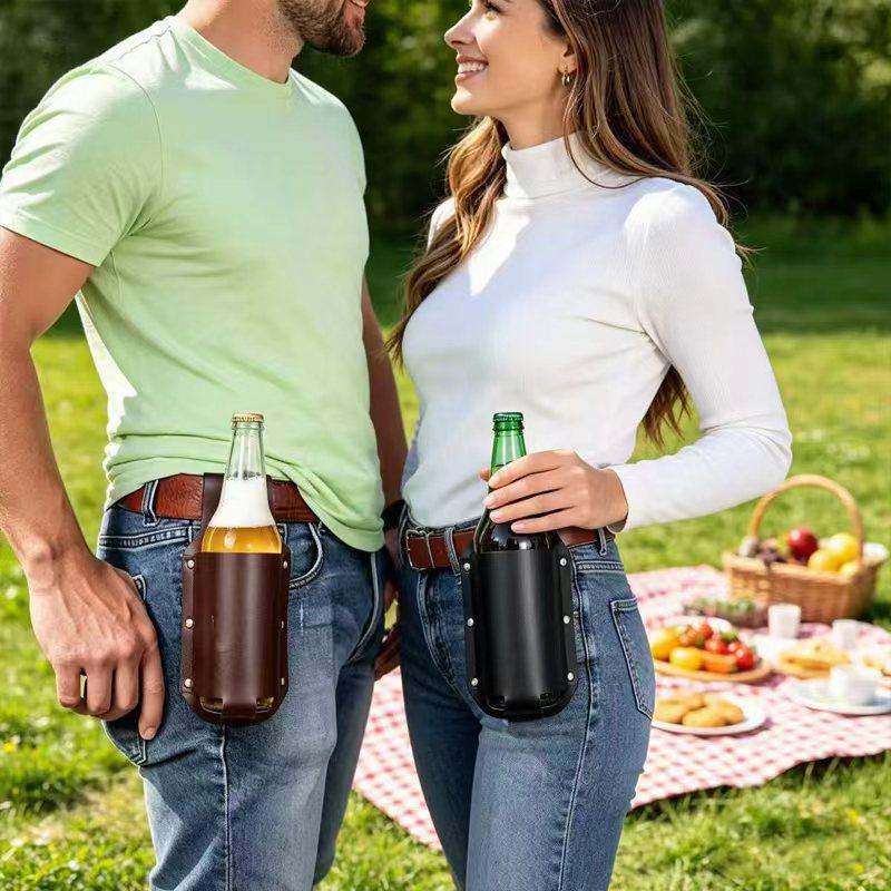 튼튼한 구조와 간편한 벨트 부착 기능을 갖춘 가죽 맥주 - Wine Beer Glass 리뷰 및 가격