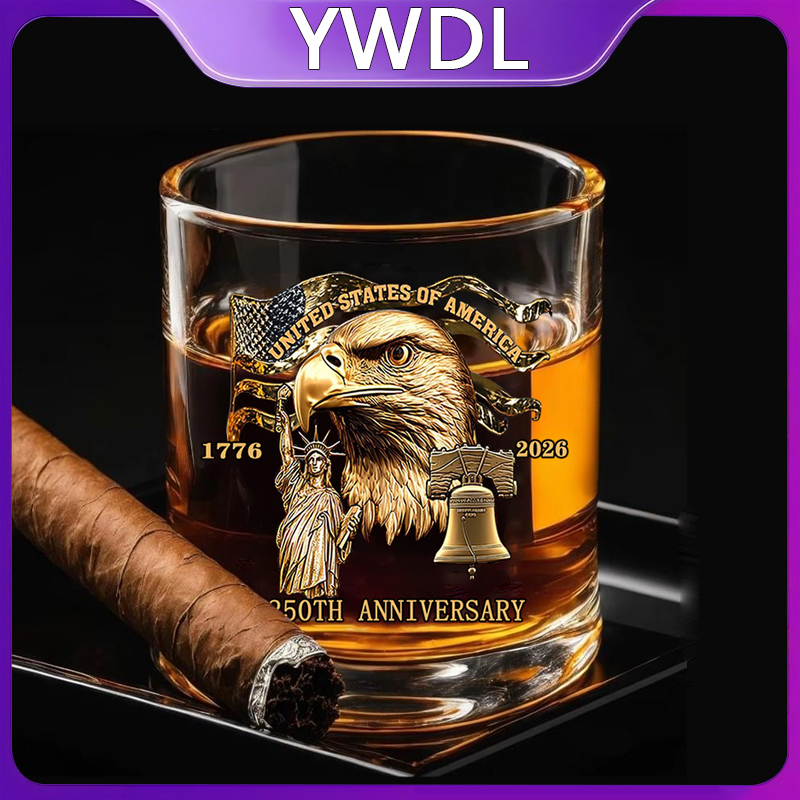 YWDL 1/2개 미국 250주년 기념 위스키 글라스  - Beer And Wine Festival 리뷰 및 가격