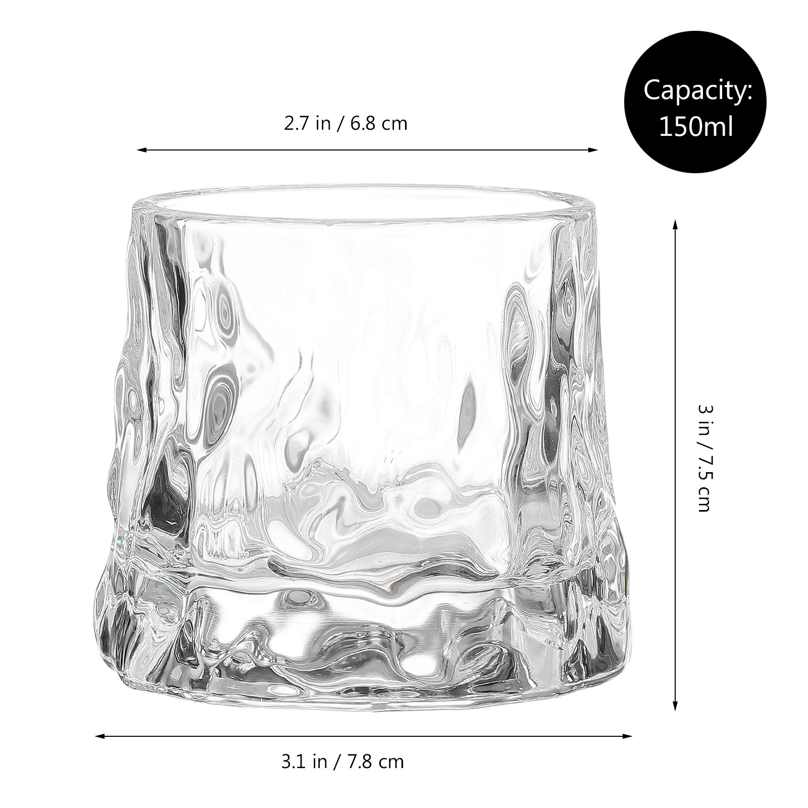 1개입 망치질 마감 와인잔 프리미엄 두꺼운 바닥 위스키 - Wine Beer The Whiskey 리뷰 및 가격