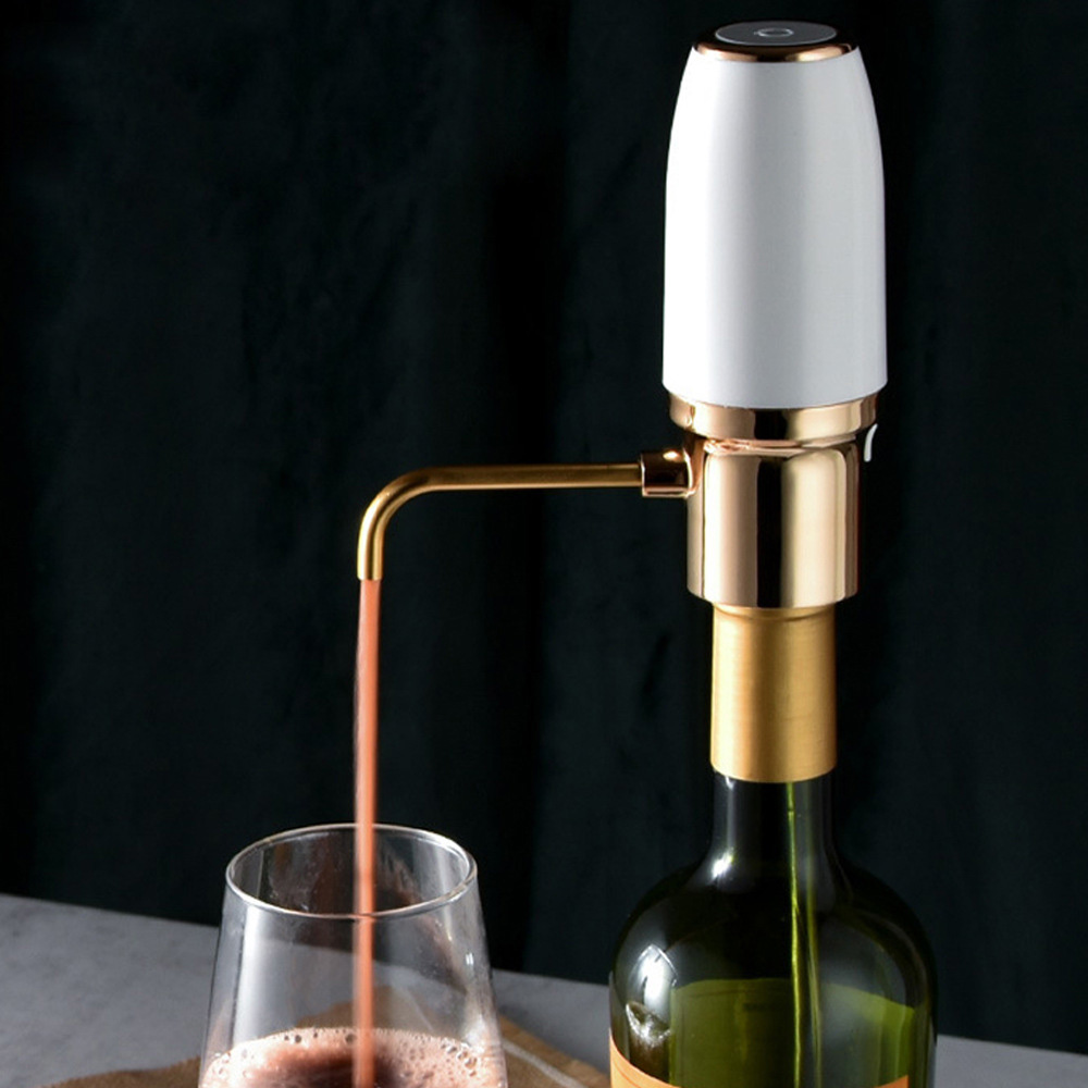 전기 와인 쿨러, 빠른 기상 와인 푸어러, USB 충전 - Wine Beer And Liquor 리뷰 및 가격