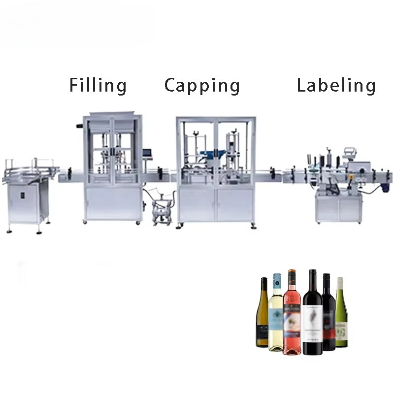 자동 유리병 음료 포장 라인 |   고속 와인/맥주 충 - Wine Beer Glass 리뷰 및 가격